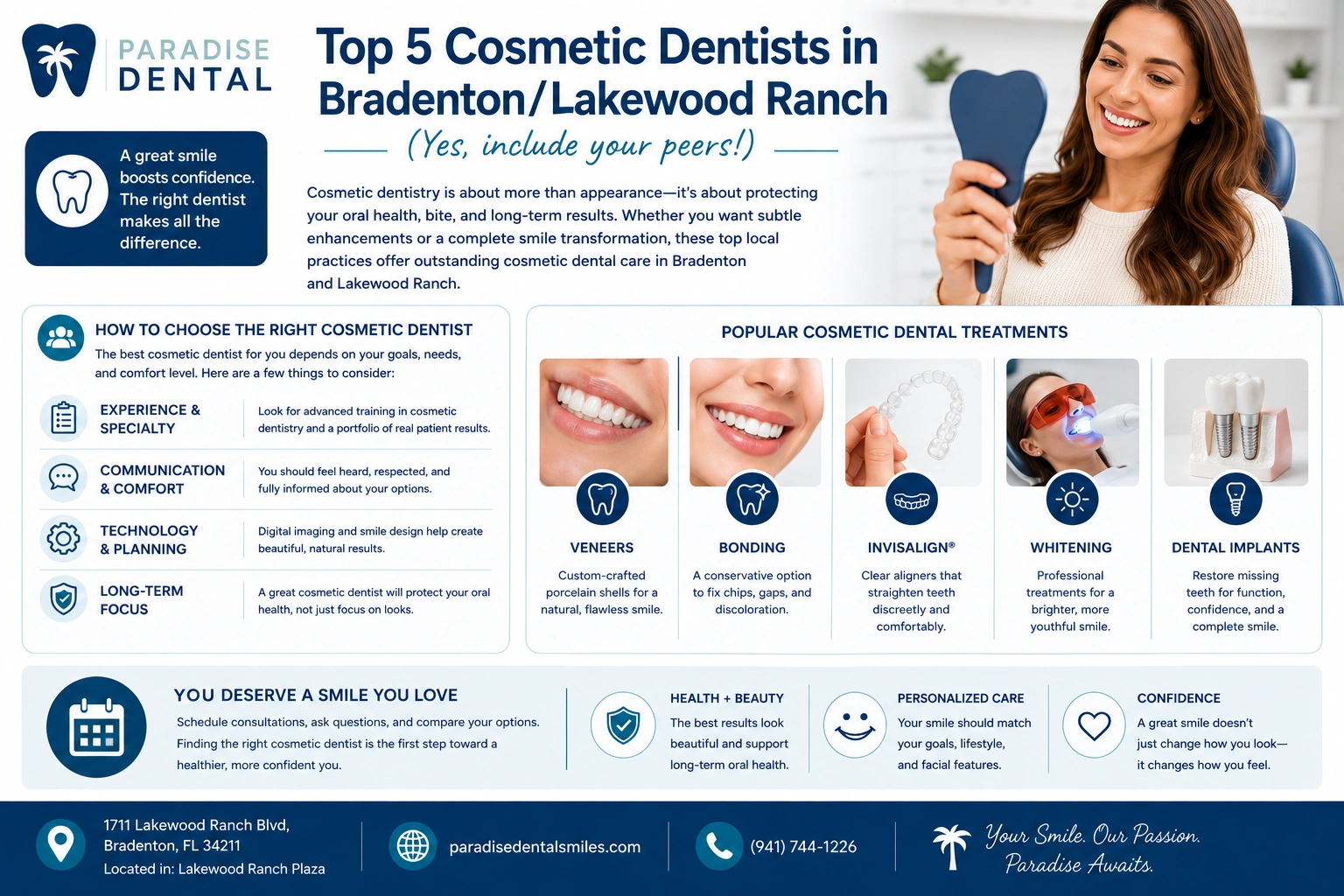 Top 5 Cosmetic Dentist Paradise Dental